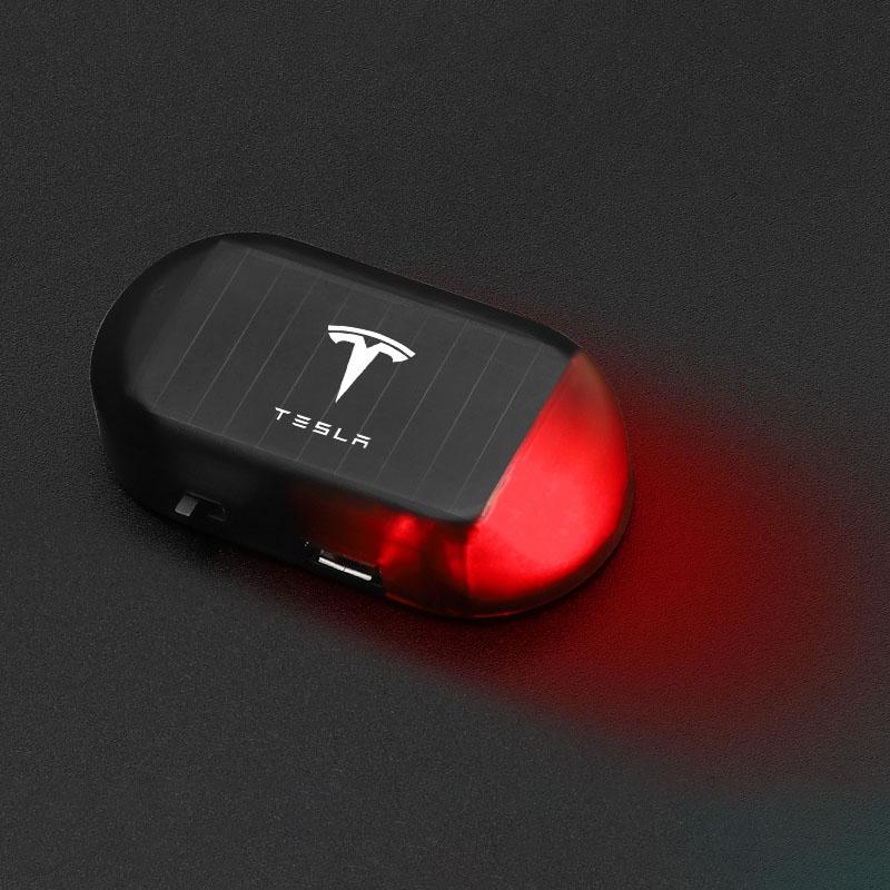 1Pcs Strobe Signal Security System Flash Warning LED Alarm Lamp For Tesla Model S Model X Model Y Model 3 Roadster SpaceX Accessory