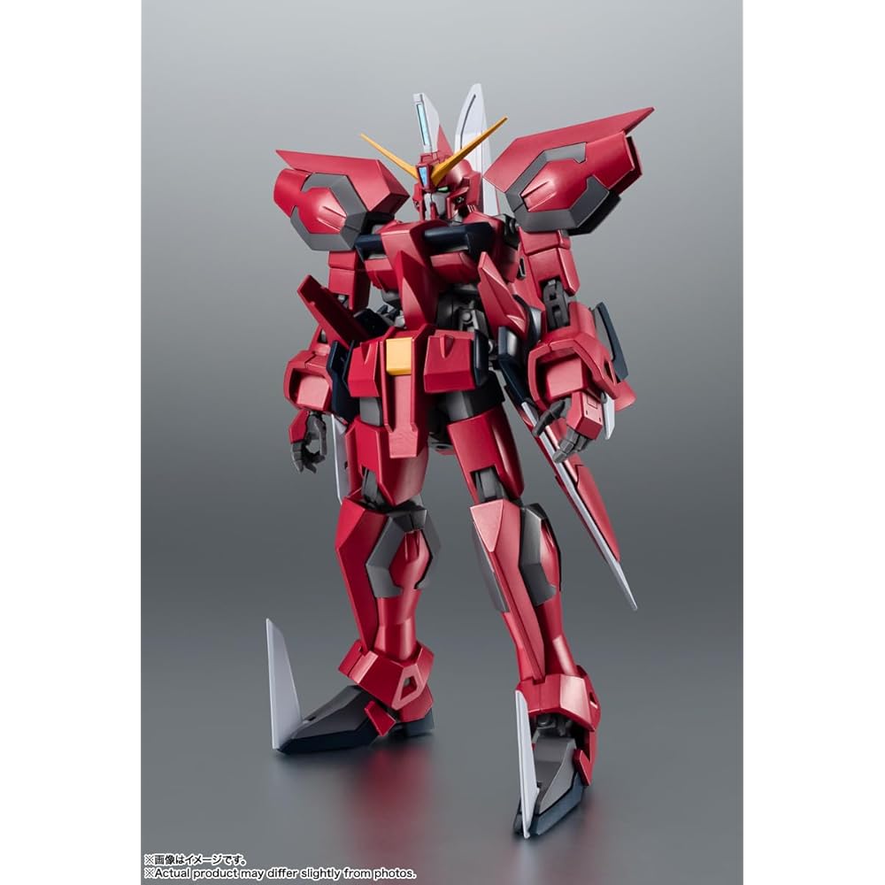 ROBÔ Spirits Mobile Suit Gundam SEED<SIDE MS> GAT-X303 Aegis Gundam versão. ANIME. Figura móvel pintada em PVC e ABS de aproximadamente 135 mm