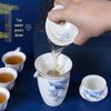 Modulanca Mutton Fat Jade Ceramic Gongfu Tea Set