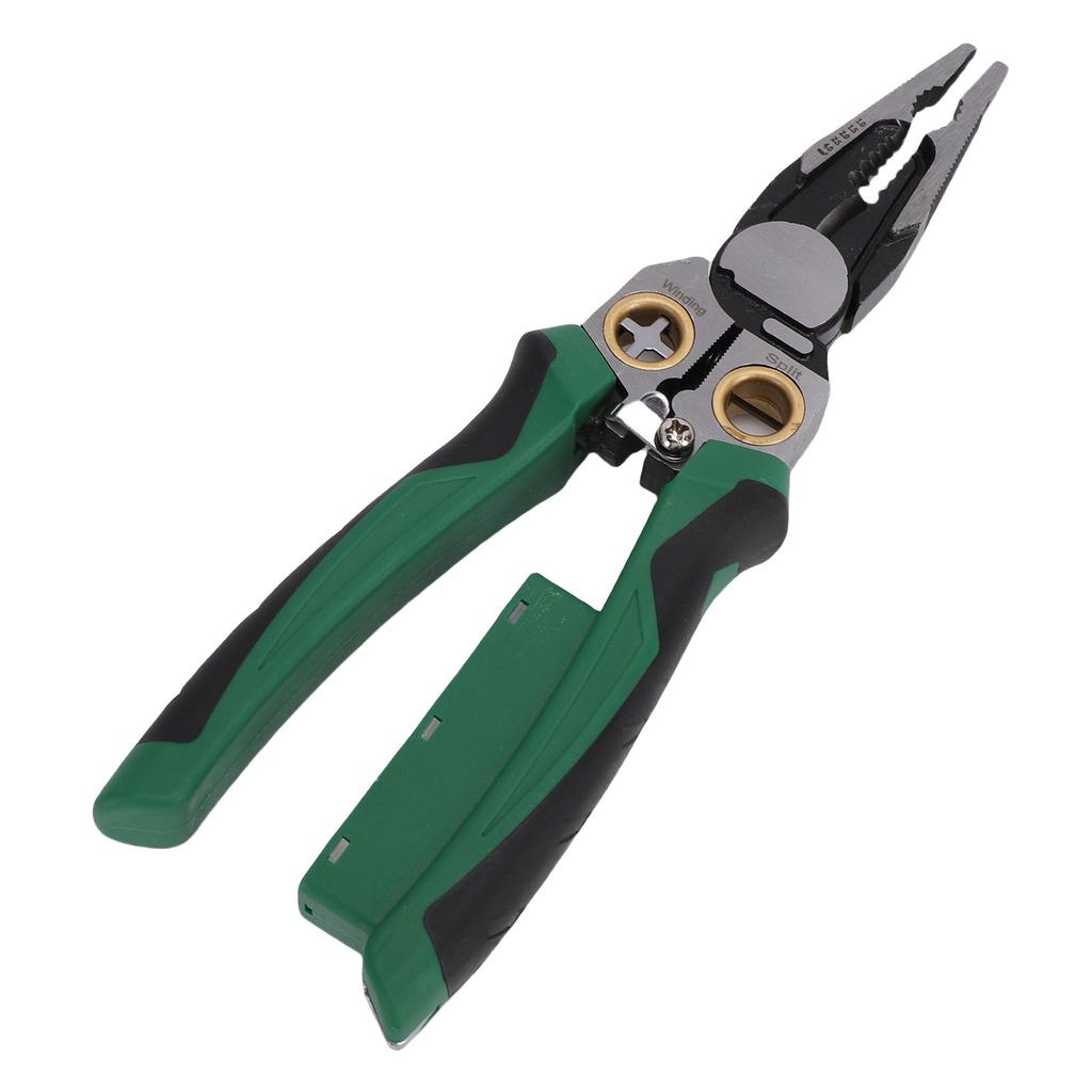 8 In 1 Wire Stripper with Voltage Tester Multifunctional Wire Stripping Crimping Cutting Pliers for Electrical Work