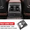 Decorazione Pannello Cruscotto Aria Condizionata Console Centrale Auto Fibra di Carbonio Per BMW Serie 3 4 3GT F30 F32 F34 Accessori Interni