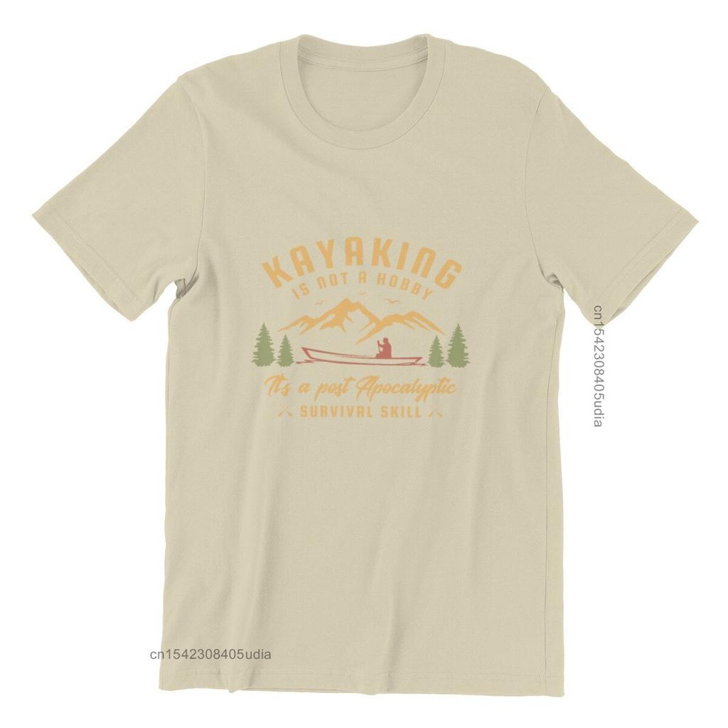 Kayaking Is Not A Hobby Its A Post Kayak Kayaking Mens TShirt Black Top TShirts Design Special Men Tees
