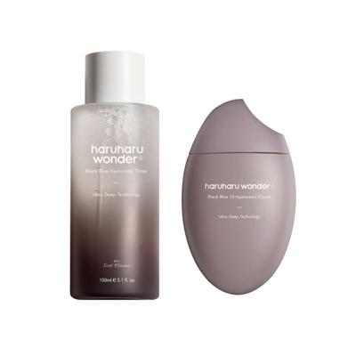 Black Rice 10 Hyaluronic Cream  50ml +Black Rice Hyaluronic Toner 150ml