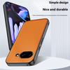 For Google Pixel 9a Case PU Leather Coated PC + TPU Anti-Drop Phone Cover