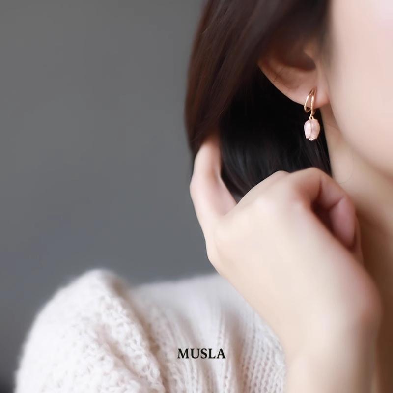 Musla Design Jewelry Cilp Earrings Fashion Drop Earrings For Women