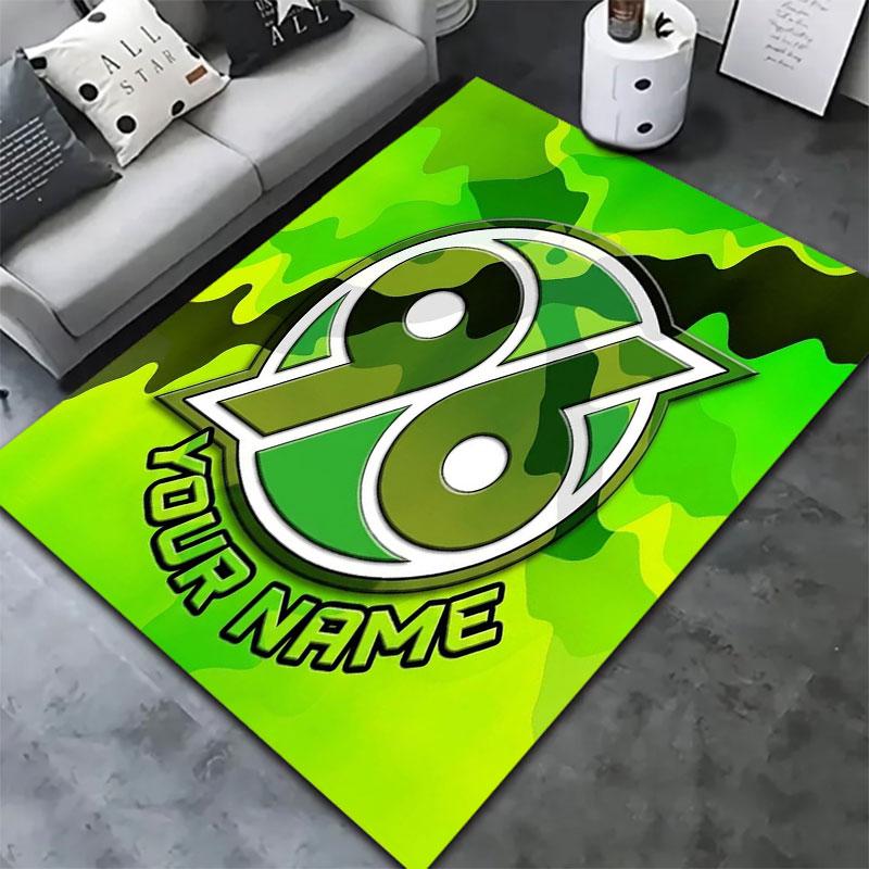 Hannover 96 Custom Name Carpet Rug for Living Room Bedroom Home Sofa Decoration,Kids play Non-slip Floor Mat