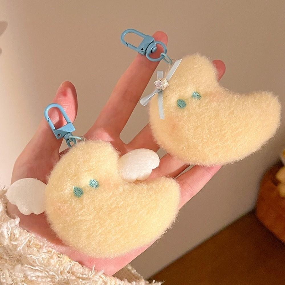 Good Luck Small Moon Pendant Cartoon Star Moon Keychain Bag Hanging Charms Bag Key Decorations