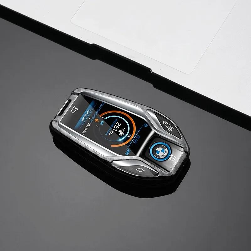 

Car Sticker Hot 2025 Alloy New TPU Car Key Case Cover Shell Keychain For BMW 5 7 Series G11 G12 G30 G31 G32 I8 I12 I15 G01 G02 G