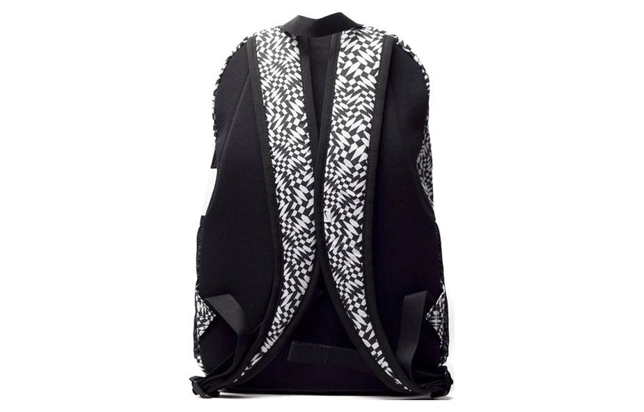 Nike Polyester Backpack Regular Unisex Black & White BA4882-008