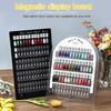 Premium Acrylic Nail Color Plate Magnet Nail Tips Display Board Comparison Color Card With Number Stickers For Nail Salon