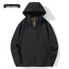 Unisex Windproof Softshell Jacket: Warm Hooded Outdoor Cardigan for Men & Women In Autumn/Winter