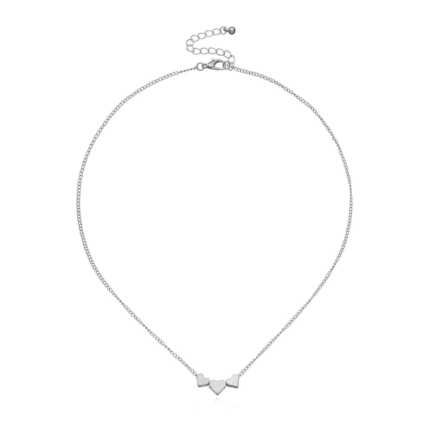 

Love collar collarbone chain necklace women s fashion necklace handmade trend street auction срібний