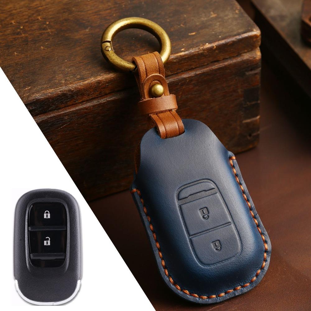 Handmade Leather Key Cover for Honda Civic 11th Generation Key Fob Protector