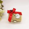 DIY Forest Bamboo Wedding Candy Box Gift Packing Favor Storage Box Bow Ribbon Party Decor