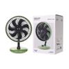 Retro USB-Powered Silent Desk Fan with Stepless Speed Control and Portable Brushless Motor