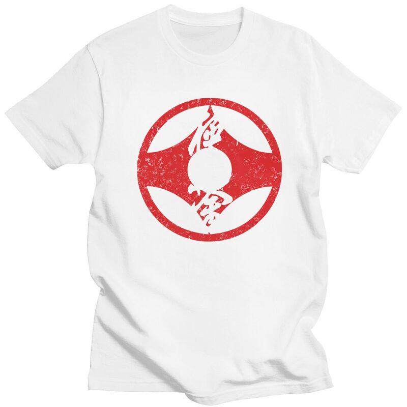 Custom Male Kyokushi Karate T Shirt Short Sleeve Cotton Tshirts Classic Tshirt Casual Martial Arts Tees Clothing