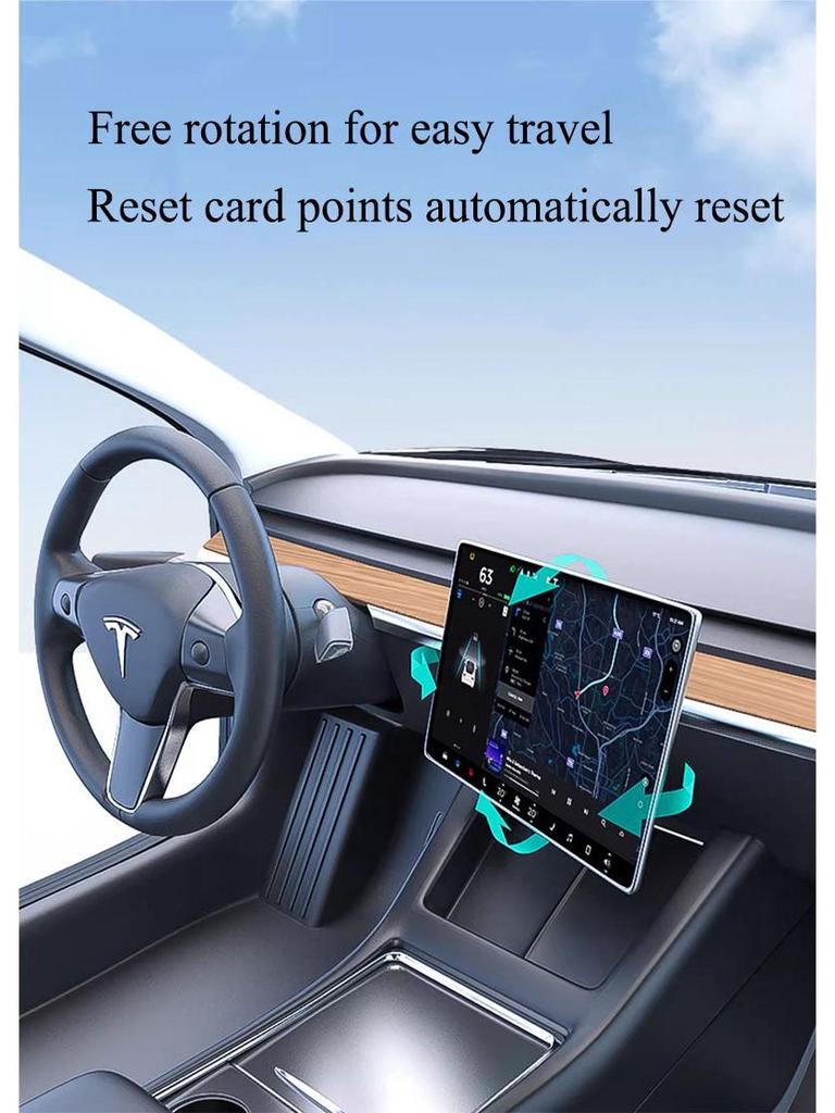 Tesla Model 3/Y Rotating Center Console Screen Bracket