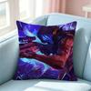 Hot Shooting Character Clove Omen Pillow Case Square DoubleSided Sofa Cushion Cover Bedroom Bedside Pillow