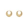 Wire-cut Star Zircon Earrings - Vintage-style Earclips Accessory