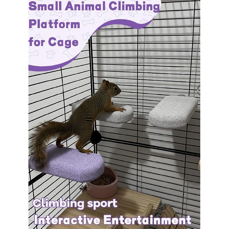 Chinchilla Lava Ledge for Small Animals Cage Accessories Rat Cage Shelf
