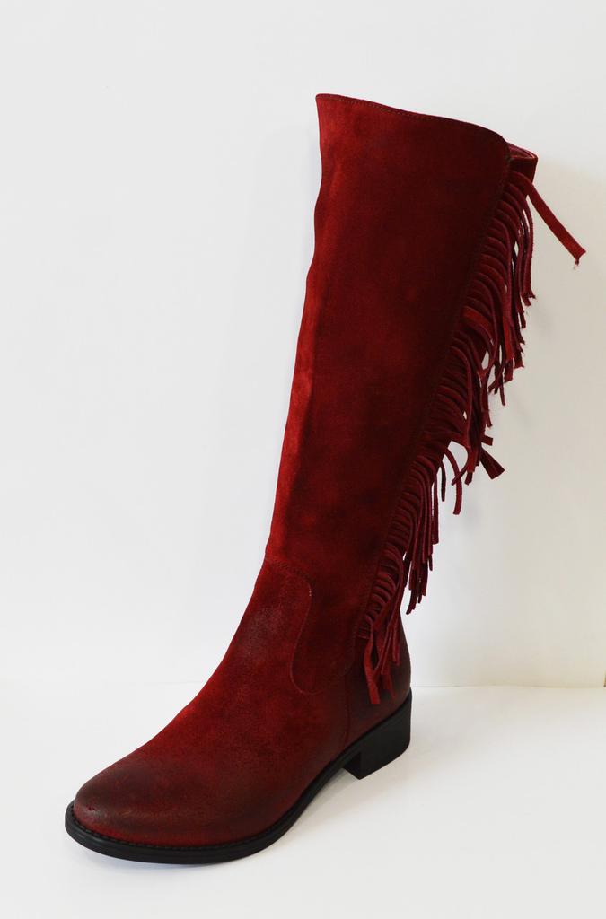 Winterstiefel Lankars 431-153 38 Burgunderrotes Wildleder