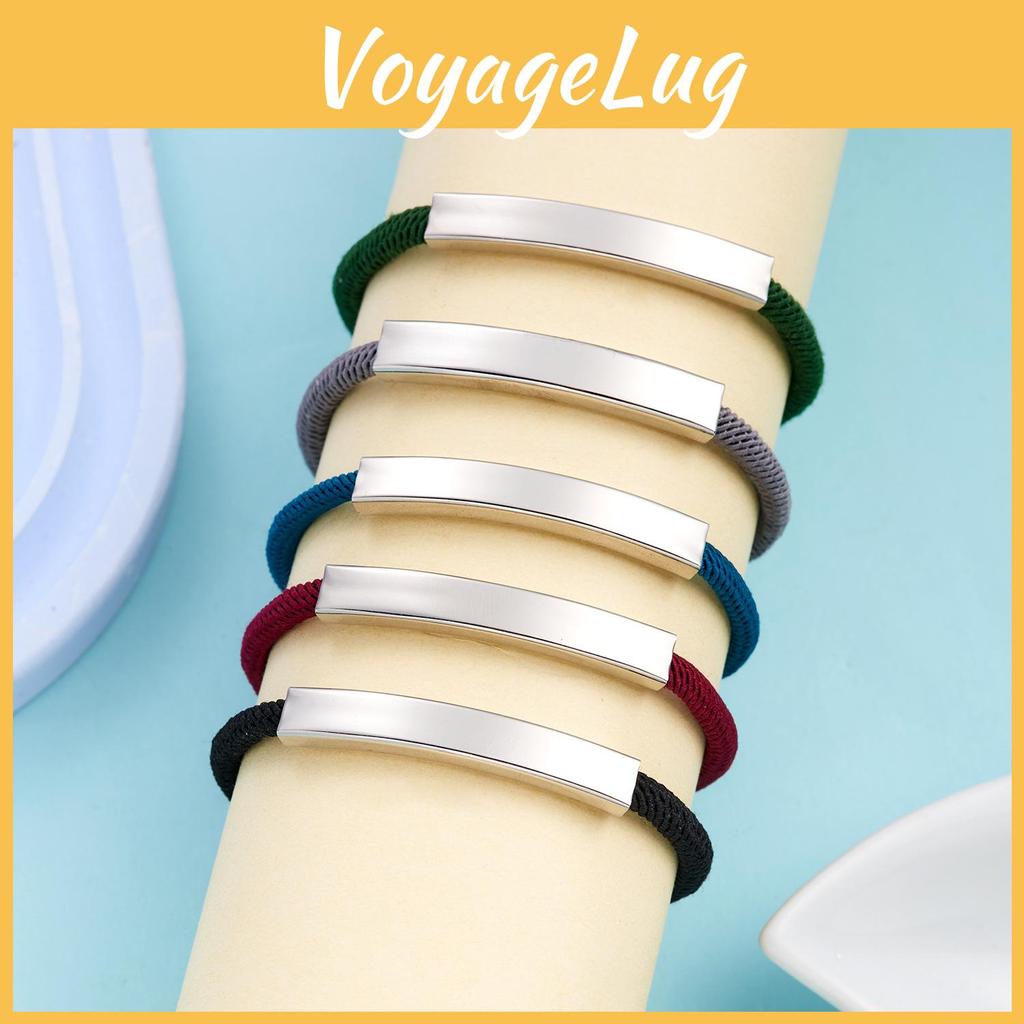 European Style Handmade Steel Wristband With Short Phrases For Gift Giving