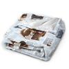Soft Blanket Travel The Secret Life of Pets Dog Throw Blanket  Flannel Bedspread For Couch Chair Street Trend Sofa Bed Cover