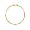 Girls' Simple Chain 316 Material Gold Necklace Fashionable Versatile Personalized Anklet Bracelet