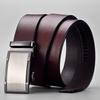 2022 Business Belt Men'S Second-Layer Cowhide Guangzhou Automatic Buckle Private Logo Belt