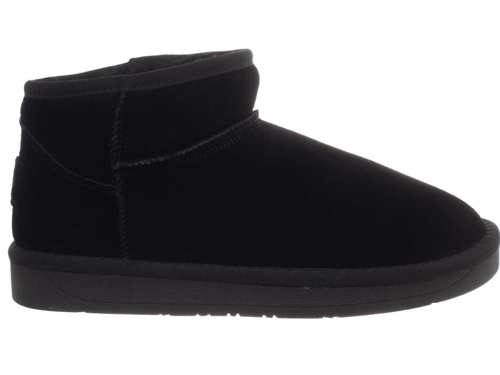 Women' Leather Ankle Boots - Solo Soprani Couture - Scw421P04/01 Hugh Low Black 38