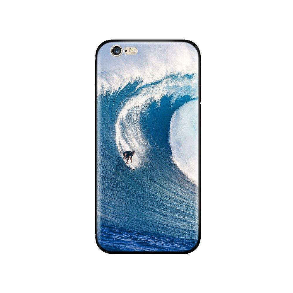 For Iphone 5s 5 S Se 2016 4.0" Case Silicon Soft Phone Cover On Apple iPhone 6s 6 S Plus Funda Coque Shell Bumper Black Tpu Case
