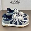 Leather Soft-soled Women's Mesh Breathable Summer and Autumn New Versatile Casual Sports Shoes