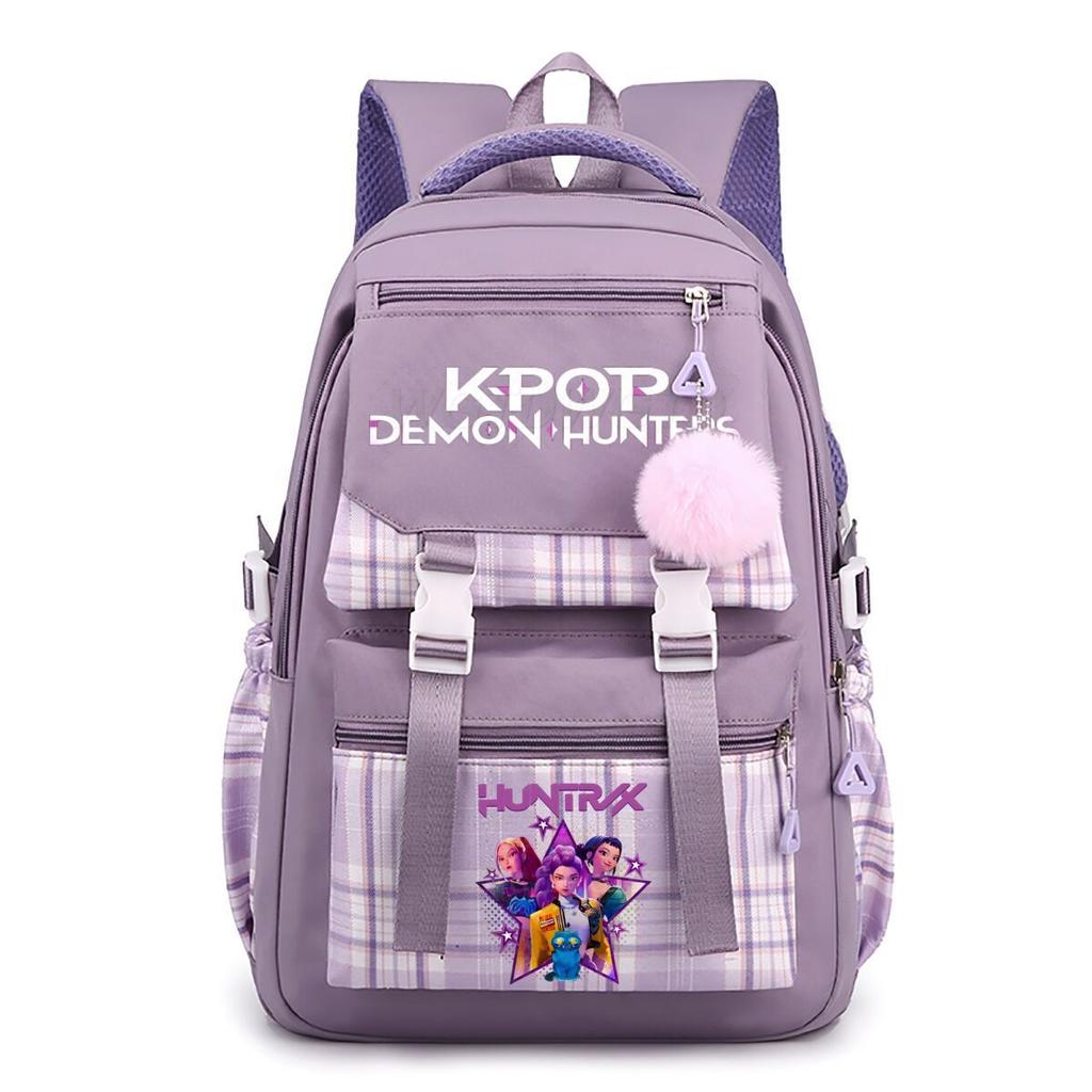 Cartoon Anime Printed Backpack College Wind Ins Trend Large Capacity Student School Bag