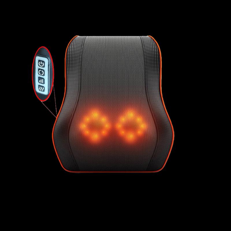 WEZHO Electric Shoulder and Lumbar Kneading Massage Pillow