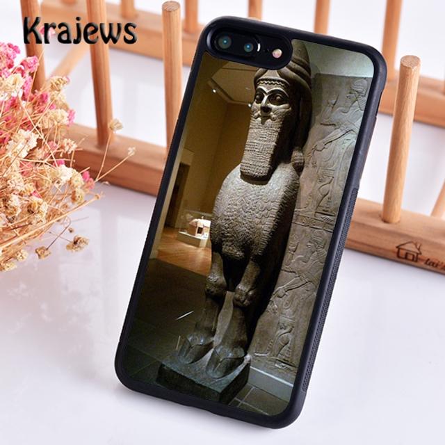 Lamassu Assyrian Winged Lion Phone Case Cover For iPhone 17 Air 16 15 14 plus 12 13 pro max Fundas