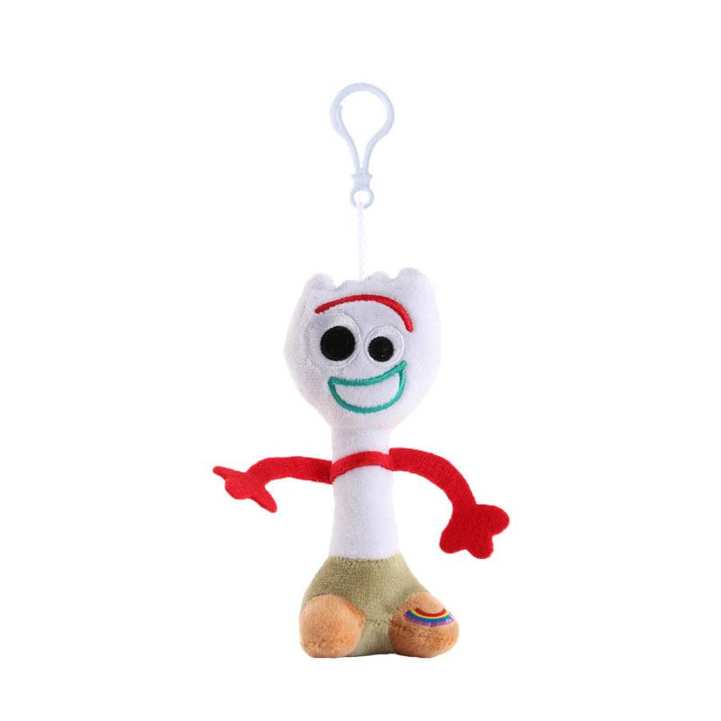 12CM Toy Story Plush Toy Cute Cartoon Characters Woody Buzz Lightyear Plush Pendant Keychain Schoolbag Backpack Decor Gifts 12cm