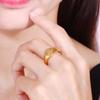 High-End Women's English Letter Seal Ring - Mature Style Pinky Jewelry