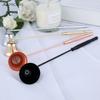 Candle Snuffer Stainless Steel Smokeless Candles Wick Bell snuffer Put Off flame Tool Cutter Black Gold Rose Silver Decoration