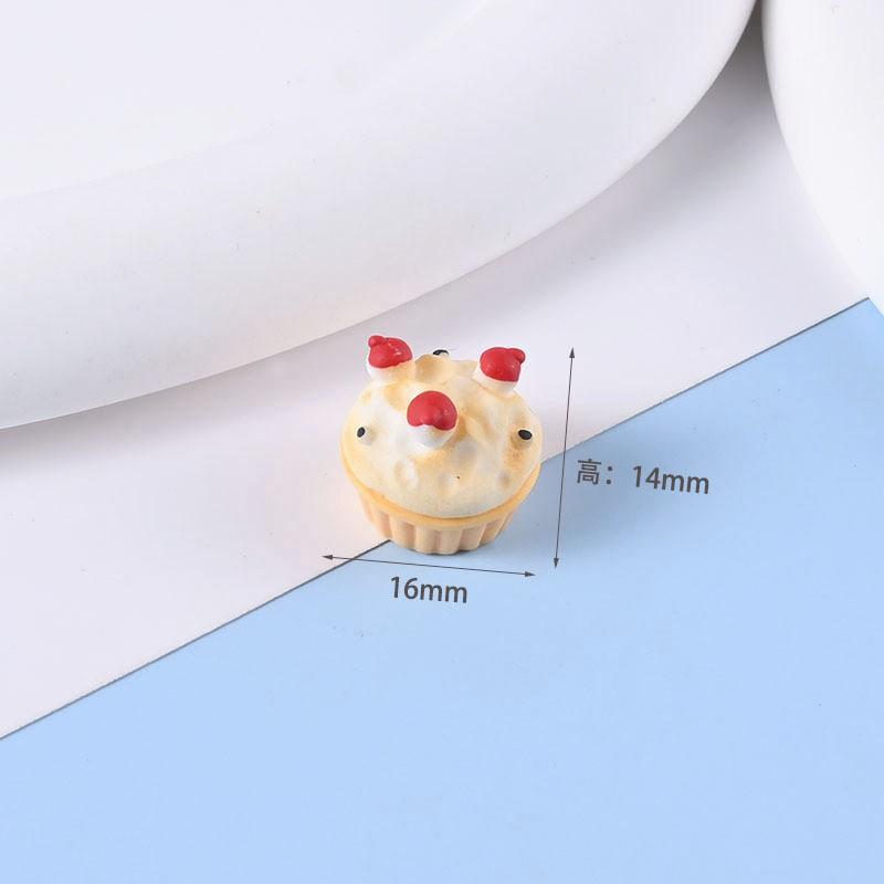 20PCS Simulated Cake Bread Fake Food Model Cakes Dessert Toy Doll House DIY Kitchen Life Scene Decor Accessories