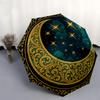 1pc Celestial Ornament DesignUmbrella with Plastic Handle,Suitable for All Seasons Home Travel Outdoor UmbrellaB1582