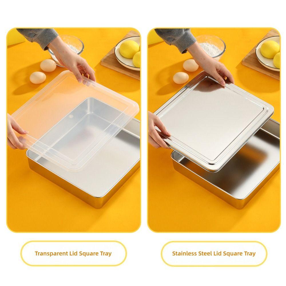 Non-Stick Surface Rectangular Cake Pan DIY Dessert Baking Mold Durable Mousse Mold  Baking