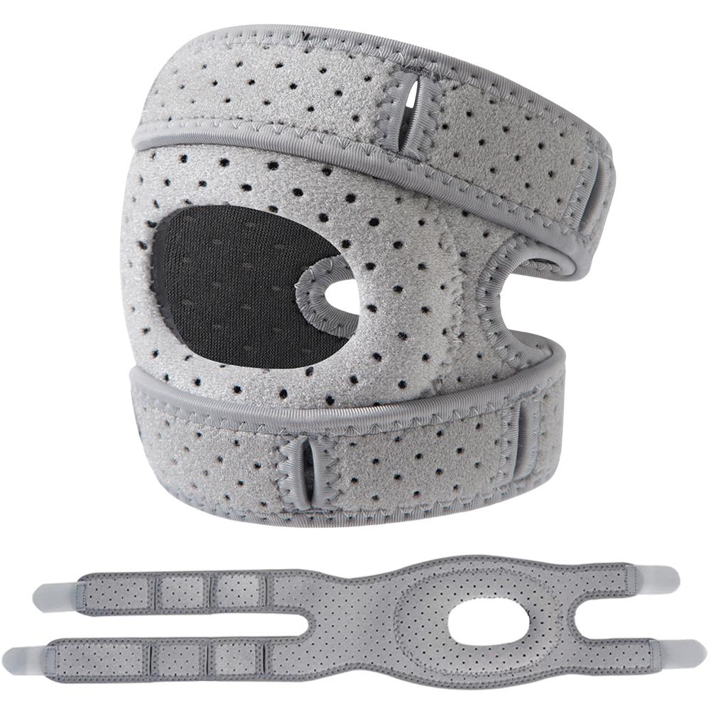 Patella Knee Brace Adjustable Patella Knee Support Knee Compression Sleeve for Basketball Volleyball Squats