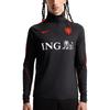 Nike Netherlands Strike Slim Fit Quick-Dry Half-Zip Long Sleeve Football Shirt Men Tops IB5002-010