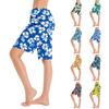 Dame Afslappet Moderigtige Behagelige Pyjamasbukser Printede Snoretræk Shorts