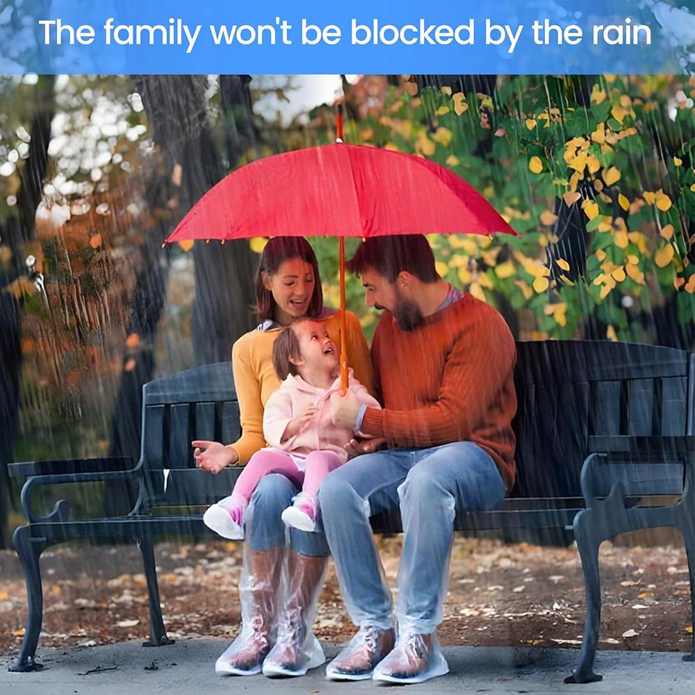 10 Paar Wasserdichte Überschuhe Für Regen, Für Drinnen Oder Draußen