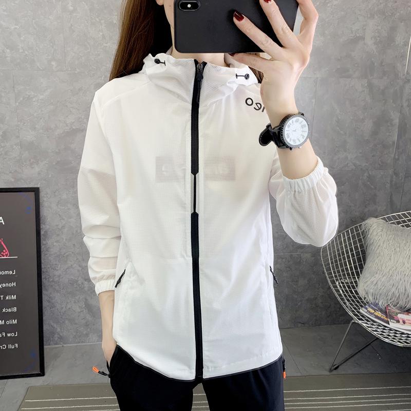 Women's UV Protection Lightweight Summer Sports Jacket - Breathable, Plus Size, Sun Protection.