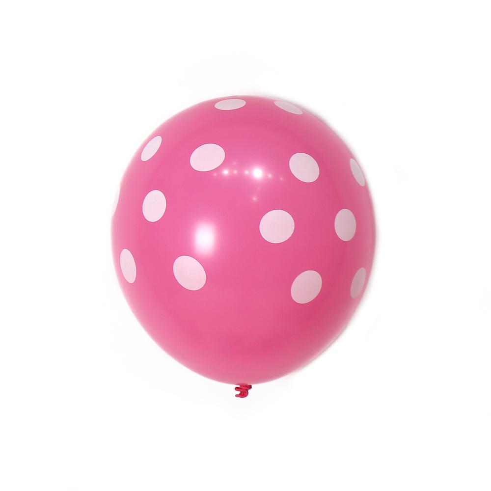 100 unidades/bolsa Proveedor de China Punto de Relleno de la Suerte 12 Pulgadas Globos de Látex Globo de Látex de Puntos Diferentes