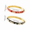 Enamel Vintage Cloisonne Bangle Traditional Butterfly Floral Chinese Flower Bangle Vintage Chinese Women's Hand Bracelet