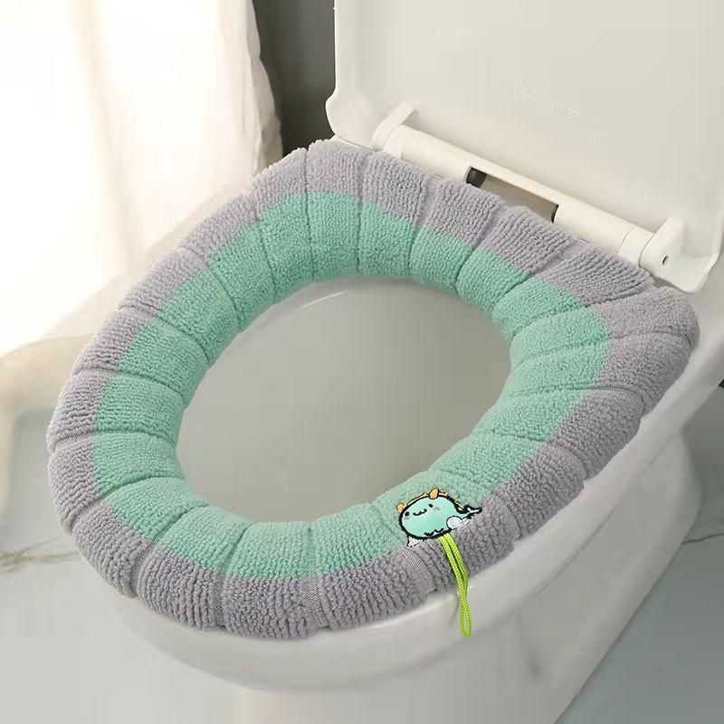 Buy Winter Warm Toilet Seat Cover Closestool Mat 1Pcs Washable Bathroom