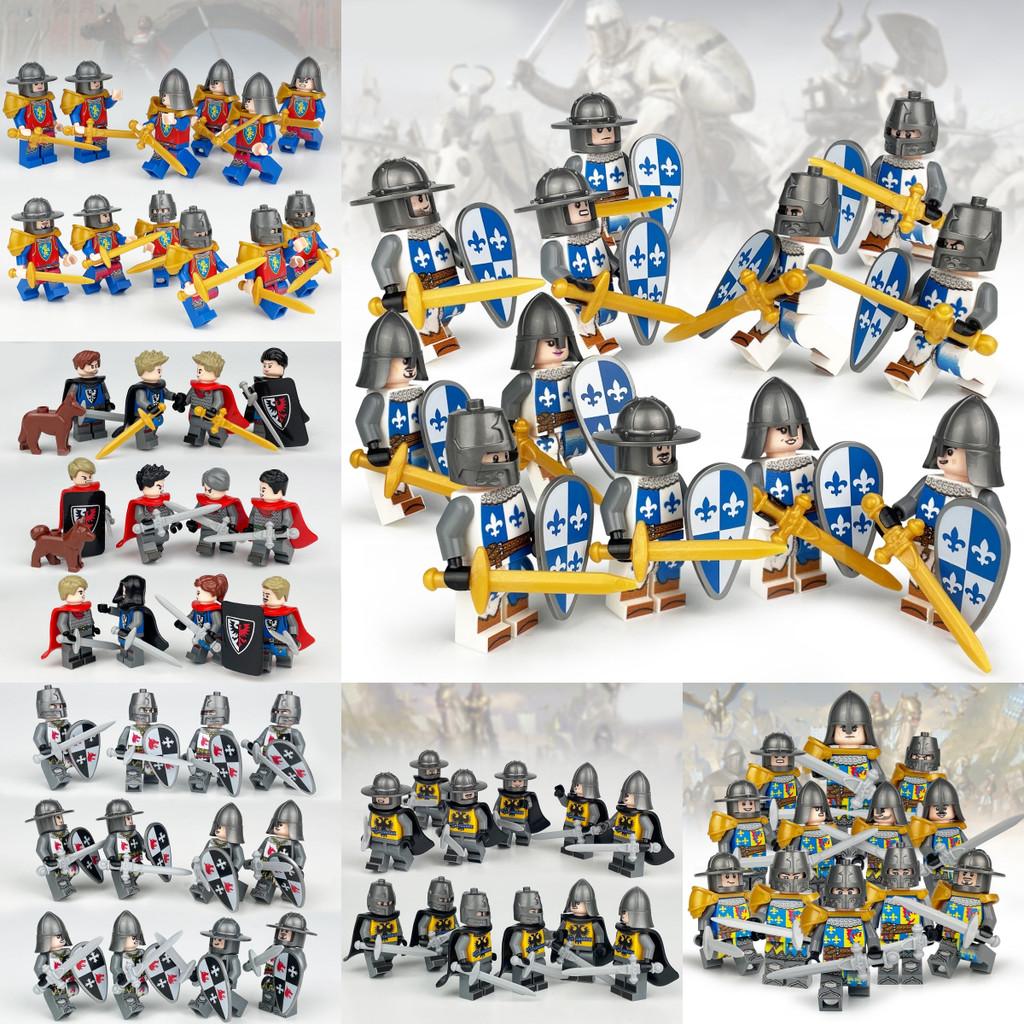 99 Piece Medieval Knight Castle Building Blocks Set For Creative Military Playtime